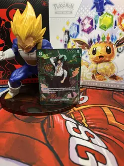 One Piece TCG OP14 Dracule Mihawk SP Alt Art OP12-030 - Image 1