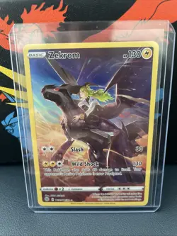 Pokemon Zekrom TG05/TG30 Swsh09: Brilliant Stars Trainer Gallery Ultra Rare Holo - Image 1