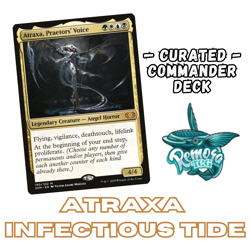 Atraxa, Praetor's Voice | Infect Tribal Custom Commander Deck | EDH Atraxa Deck - Image 1