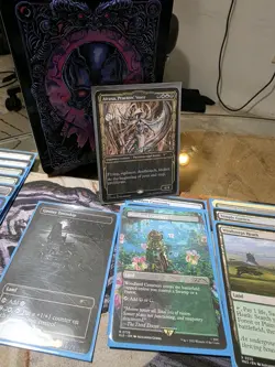 Atraxa, Praetors' Voice Custom 100 EDH Deck Fan Art MTG Proxies Sleeves And Box - Image 1