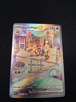 Skeledirge ex Special Illustration Rare SV02 Paldea Evolved 258/193 Pokemon Card - Image 1
