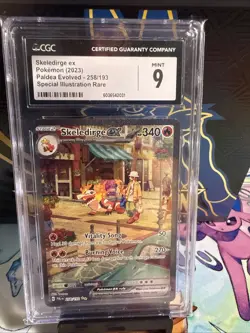 Skeledirge EX Holo Paldea Evolved Illustration Rare Card 258/193 Sv02 - Image 1