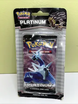 Pokemon TCG Platinum Base Set Blister Booster Pack Factory Sealed Dialga Art - Image 1