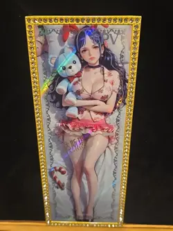 Anime Waifu Gold Metal Card - "Goddess Story" OP-SV-006 Limited Edition Tashigi - Image 3