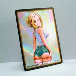 VIOLA Waifu Anime Card LIMITED 1/1 Custom TCG Holo Goddess Story ACG T13382 - Image 2