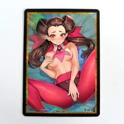 ROXANNE Waifu Anime Card LIMITED 1/1 Custom TCG Holo Goddess Story ACG T13367 - Image 1