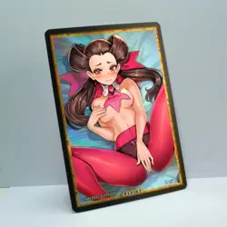 ROXANNE Waifu Anime Card LIMITED 1/1 Custom TCG Holo Goddess Story ACG T13367 - Image 2