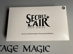 1 x The Art of Frank Frazetta: 2nd Exhibition Secret Lair: NON-FOIL - SEALED - Image 1