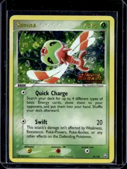 2004 Pokemon EX Team Rocket Returns Yanma Reverse Holo #28/109 - Image 1