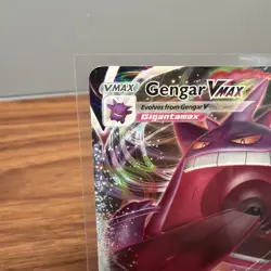 Pokemon TCG Gengar VMAX 157/264 Fusion Strike Ultra Rare Full Art Holo Card - Image 4