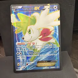 Pokemon TCG Shaymin EX Roaring Skies Textured Holo Card 106/108 - Image 1