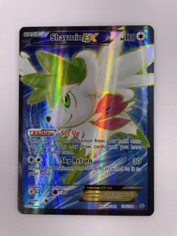 Pokemon TCG Shaymin-EX 106/108 Roaring Skies XY Full Art Holo 2015 Ultra Rare - Image 1