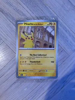 NEW Pikachu At The museum Promo Sealed Pokemon x National History Museum NHM - Image 2