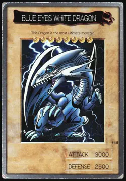 BLUE-EYES WHITE DRAGON 1998 118 YU-GI-OH! BANDAI JAPANESE MP - Image 2