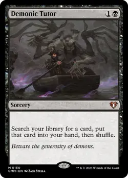 Demonic Tutor Commander Masters Regular - Image 1