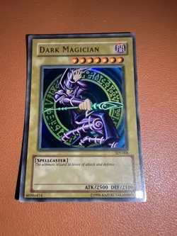 Yu-Gi-Oh! Dark Magician SDY-006 Ultra Rare Unlimited Starter Deck Yugi Vintage - Image 1