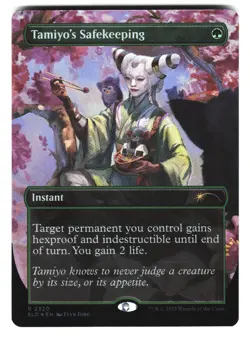 Tamiyo's Safekeeping #2320 (NM) (Rainbow Foil) Secret Lair Furby SLD MTG Magic - Image 1