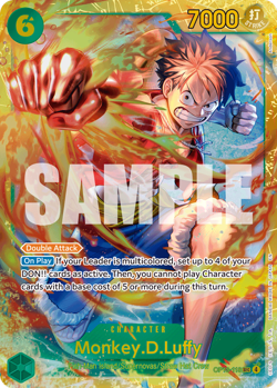 Monkey.D.Luffy OP13-118 Foil ** Carrying On His Will ** English One Piece TCG - Image 1