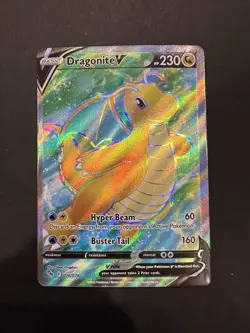 Dragonite V (Full Art) 076/078 - Pokemon Pokemon Go - Ultra Rare - NM - Image 1