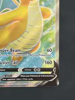 Pokemon TCG Dragonite V (Full Art) Pokemon Go 076/078 Holo Ultra Rare - Image 5