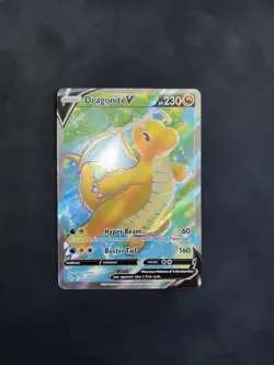 Pokemon TCG Dragonite V (Full Art) Pokemon Go 076/078 Holo Ultra Rare - Image 2
