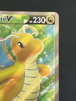 Pokemon TCG Dragonite V (Full Art) Pokemon Go 076/078 Holo Ultra Rare - Image 4