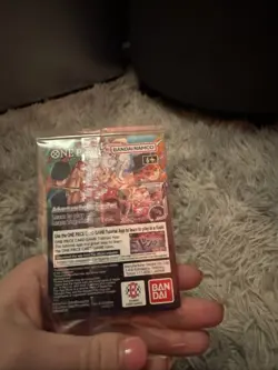 SEALED One Piece Monkey D. Luffy US Voyage College Basketball Promo Card - Image 3