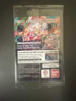 One Piece Monkey D. Luffy US Voyage College Basketball Promo Card (Sealed) - Image 2