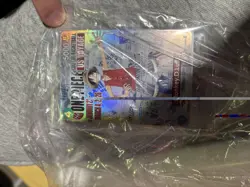 One Piece Monkey D. Luffy US Voyage College Basketball Promo Card (Sealed) - Image 1