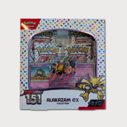 Pokemon TCG 151 Alakazam ex Box Scarlet Violet NEW Sealed Trading Card Game - Image 1