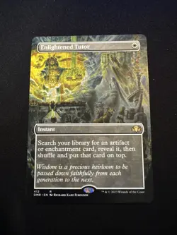 Enlightened Tutor (Borderless) Dominaria Remastered Regular - Image 1