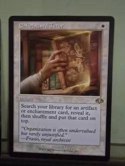 Enlightened Tutor (Retro Frame) Dominaria Remastered Regular - Image 1
