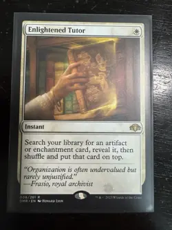 Enlightened Tutor (Retro Frame) Dominaria Remastered Regular - Image 1
