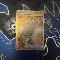 Pokemon TCG Night Stretcher Gold Hyper Rare Card 251/191 Surging Sparks - Image 1
