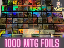 1000 ALL FOIL Magic the Gathering Cards Bulk Lot FOILS ONLY - Image 1