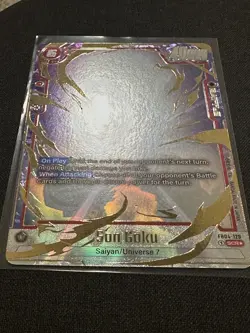 Son Goku FB04-129 SCR Alt Art 1 Star Dragon Ball Super Card Game Fusion World - Image 3