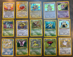 Pokemon Near Complete Jungle Unlimited Set 63/64 Cards Holos MP/HP Missing #3 - Image 1