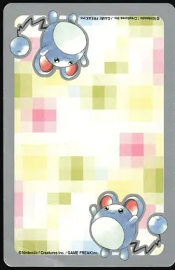 HOUNDOUR NO. 228 4 OF CLUBS POKEMON SILVER POKER CARD JAPANESE 1999 - Image 3