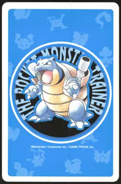 SNORLAX NO. 143 4 OF SPADES BLUE POCKET MONSTER POKER CARD POKEMON JAPANESE - Image 3