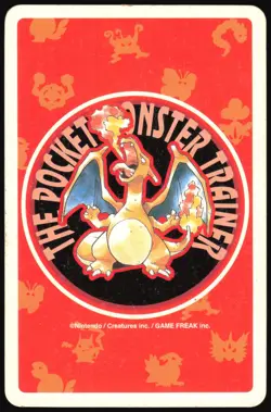 TAUROS NO. 128 10 OF DIAMONDS RED POCKET MONSTER POKER CARD POKEMON JAPANESE - Image 3