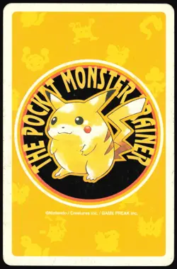 MACHAMP NO. 068 7 OF CLUBS YELLOW POCKET MONSTER POKER CARD POKEMON JAPANESE - Image 3