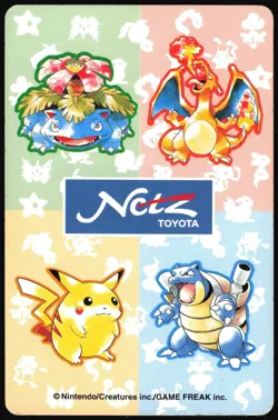 SANDSLASH NO. 028 KING OF HEARTS NETZ TOYOTA POKER CARD POKEMON JAPANESE 1996 - Image 3