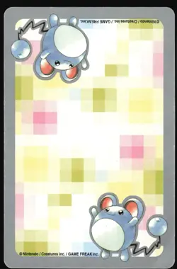 MISDREAVUS NO. 200 5 OF DIAMONDS POKEMON SILVER POKER CARD JAPANESE 1999 - Image 3