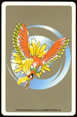 MAGIKARP NO. 129 6 OF DIAMONDS POKEMON GOLD POKER CARD JAPANESE 1999 - Image 3