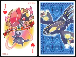 MEGA SABLEYE NO. 302 JACK OF HEARTS OMEGA SAPPHIRE POKER CARD POKEMON JAPANESE - Image 1