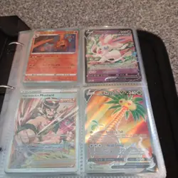 160 Pokemon Cards In Pikachu Binder Folder, Charizard, Mixed Joblot Bundle - Image 1