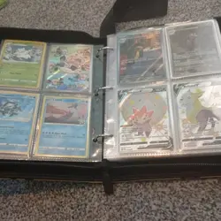 160 Pokemon Cards In Pikachu Binder Folder, Charizard, Mixed Joblot Bundle - Image 2