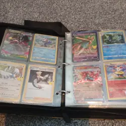 160 Pokemon Cards In Pikachu Binder Folder, Charizard, Mixed Joblot Bundle - Image 3