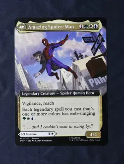 Peter Parker Amazing Spider-Man Disney Exclusive Promo MTG Marvel P0001 - Image 1
