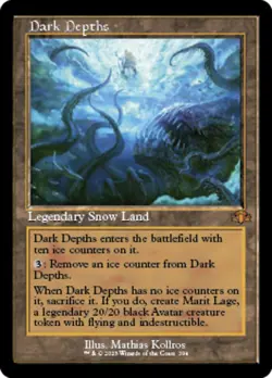 Dark Depths (Retro) [Dominaria Remastered] Foil Near Mint - Image 1